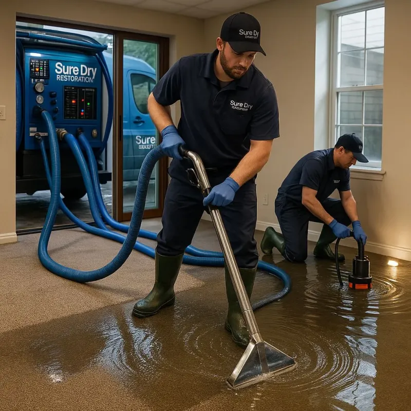 Water Extraction and Removal process in Columbia County, GA